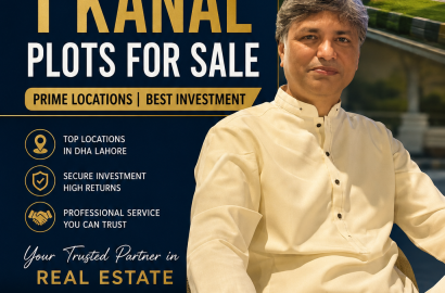 1 Kanal plot for sale in DHA Lahore Phase12345