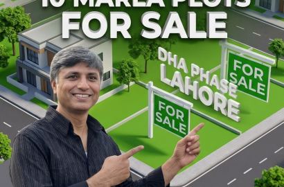 🔥 🚀 SMART INVESTMENT: Premium 10 Marla Plot for Sale in DHA Lahore Phase 9 Prism – Bhai and Bhai’s Real Estate! 🚀 🔥