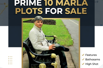 🔥 🏡 PREMIUM MID-SIZE INVESTMENT: 10 Marla Plot for Sale in DHA Lahore Phase 8 – Bhai and Bhai’s Real Estate! 🏡 🔥