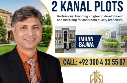 👑 PREMIUM ESTATE: Exclusive 2 Kanal Plot for Sale in DHA Phase 6 by Bhai and Bhai’s Real Estate! 👑