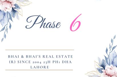 2 Kanal plot for sale in DHA Lahore Phase 6